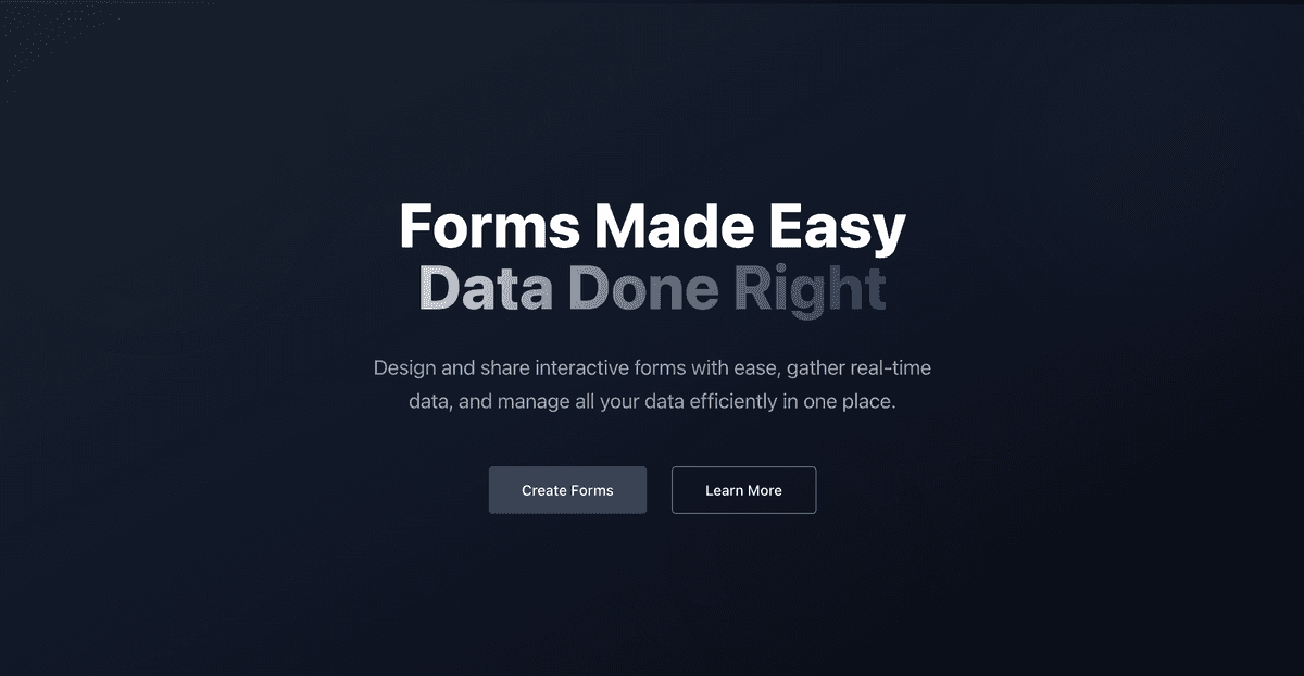 Data Form